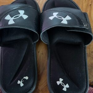 Under Armour slide on sandal